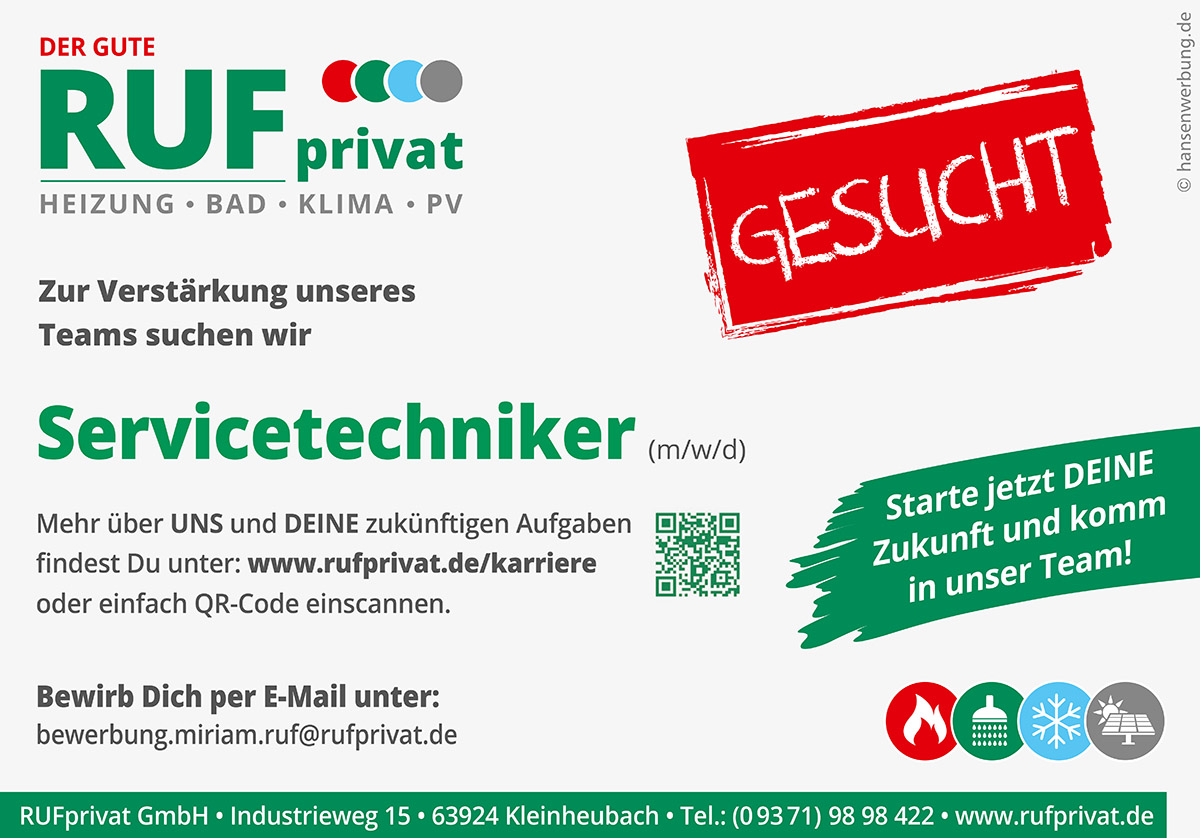 Servicetechniker (m/w/d)